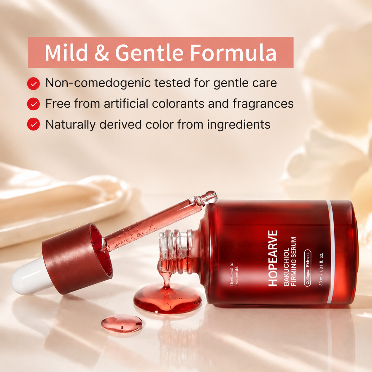 Korean BAKUCHIOL Peptide Complex Firming Serum