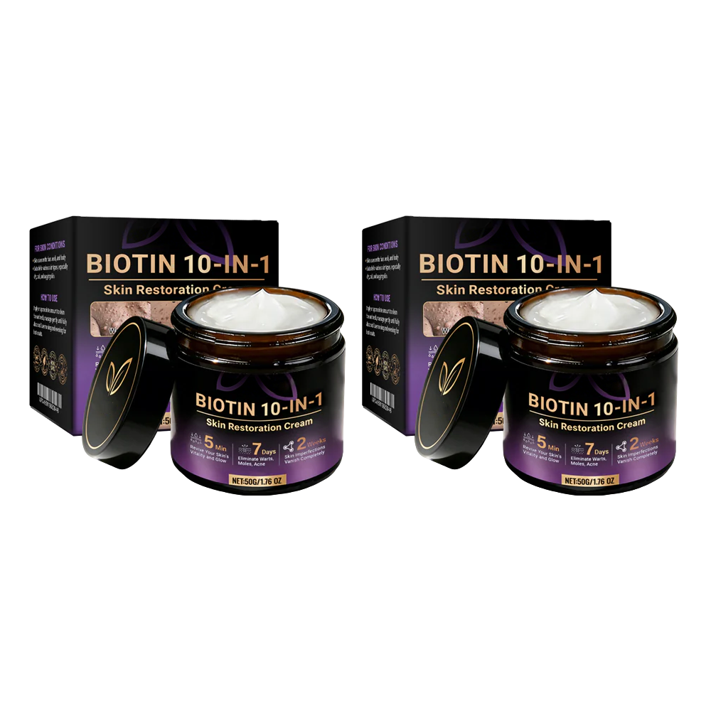 Made and Shipped from USA ✨Hopearve® Biotin 10-in-1 Skin Restoration Cream 🍀