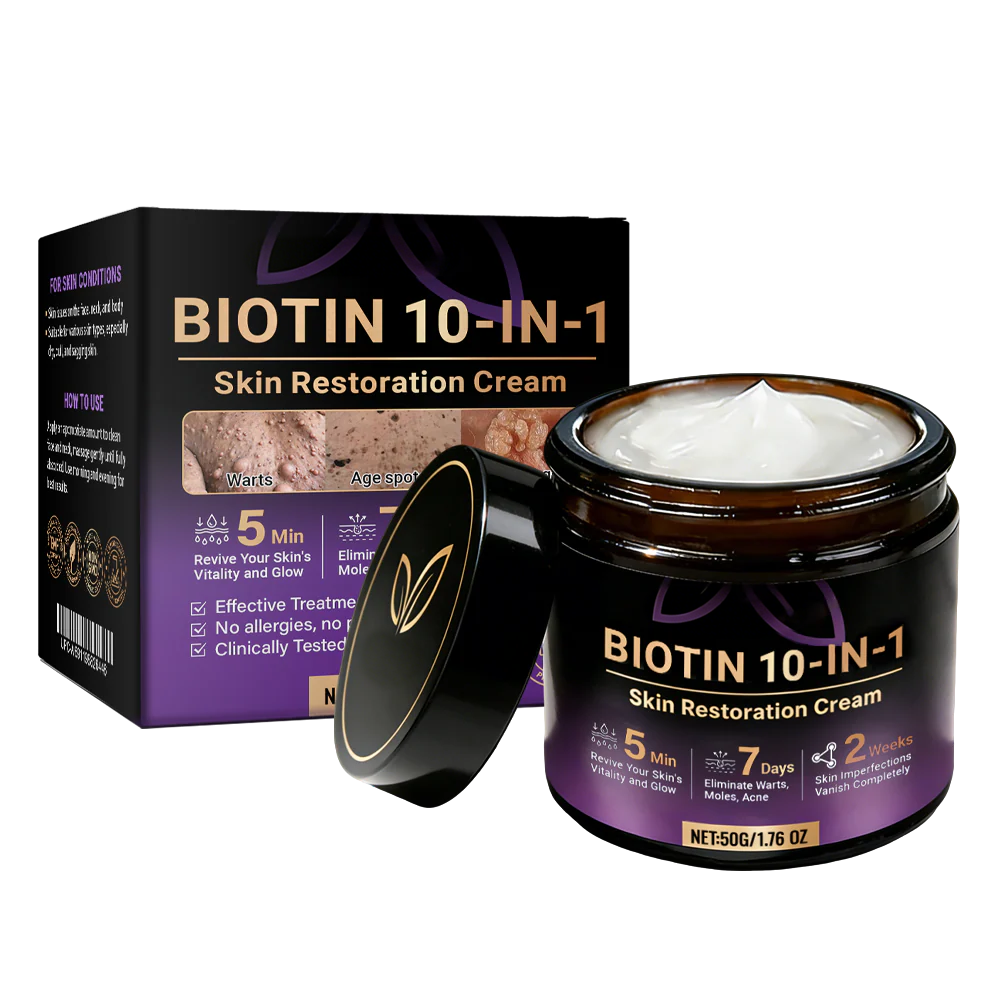 Made and Shipped from USA ✨Hopearve® Biotin 10-in-1 Skin Restoration Cream 🍀