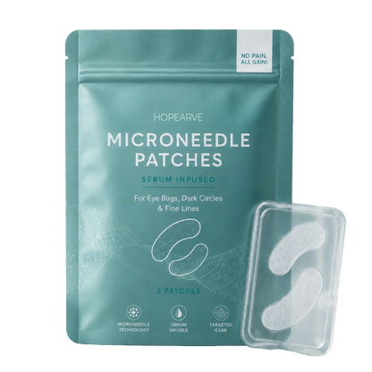 Dissolving Microneedle Eye Patches