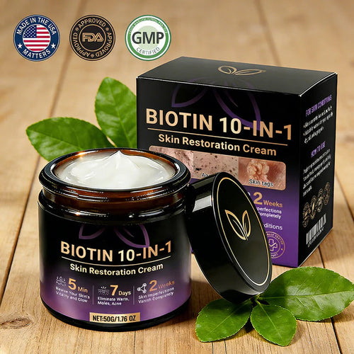 Made and Shipped from USA ✨Hopearve® Biotin 10-in-1 Skin Restoration Cream 🍀