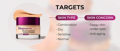 🔥LAST DAY 50% OFF!!Hopearve Korean Calcium Dark Spot Eye Cream