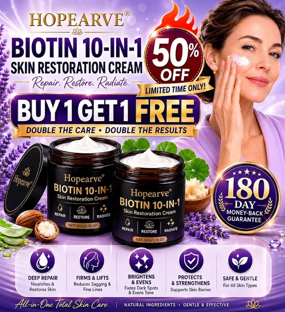✨Hopearve® Biotin 10-in-1 Skin Cream🍀