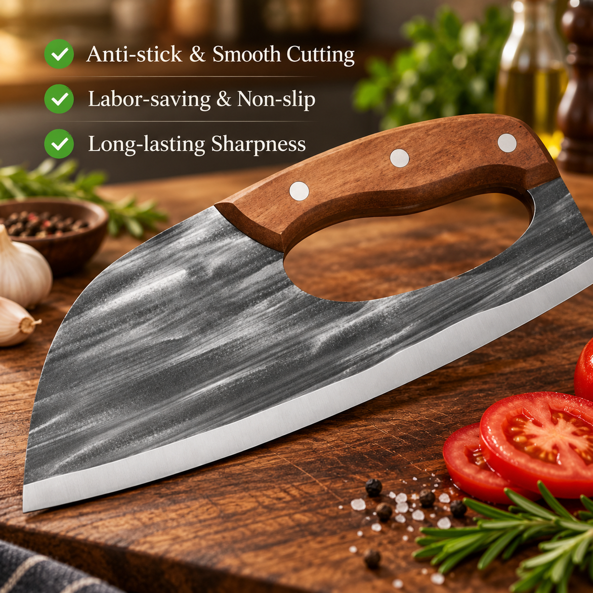 Why 47,000+ Home Cooks Ditched Their Expensive Knife Sets for This $40 Hand-Forged Blade