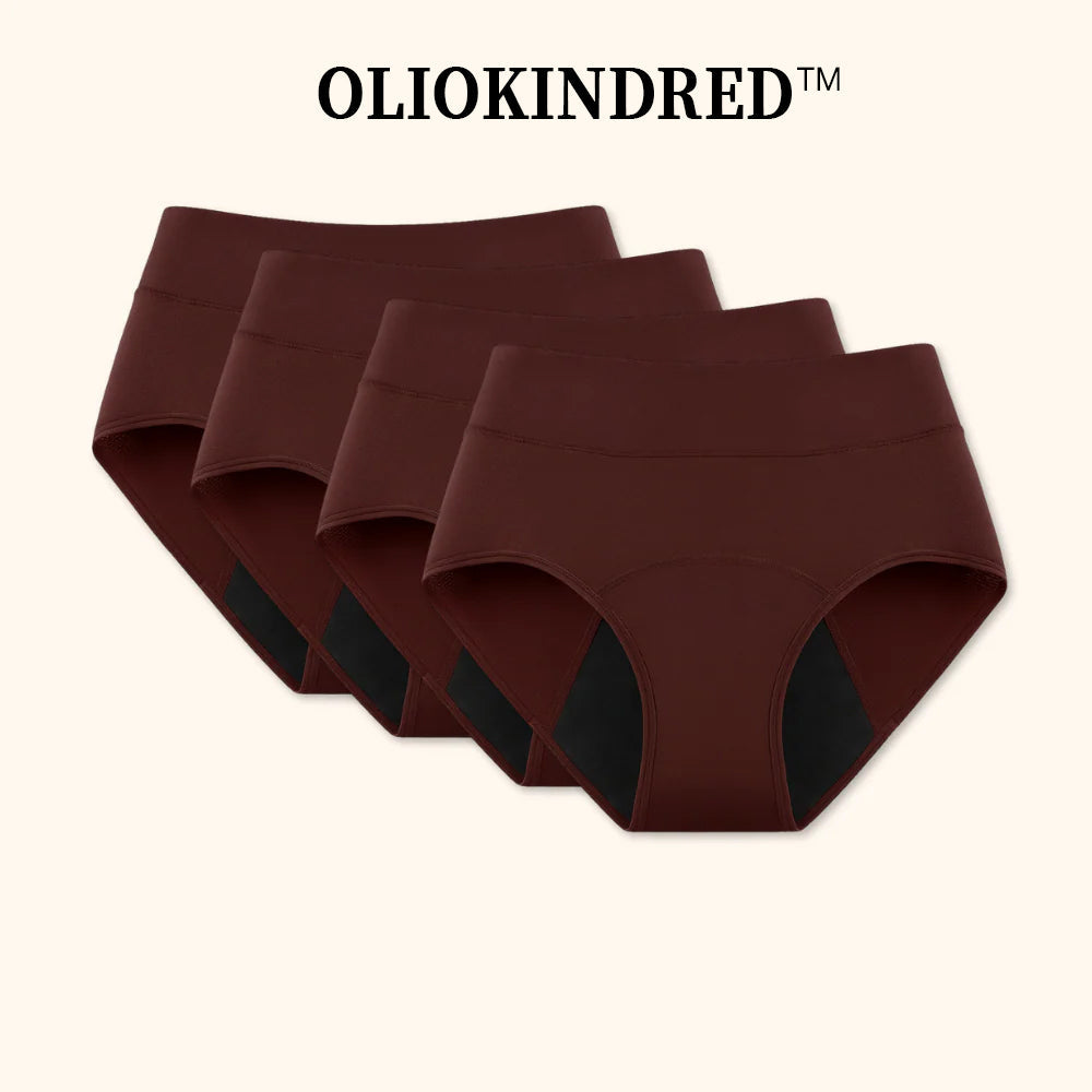 🌸💖Last Day 50% OFF|OLIOKINDRED™  100% Leak-Proof Underwear 4-pack